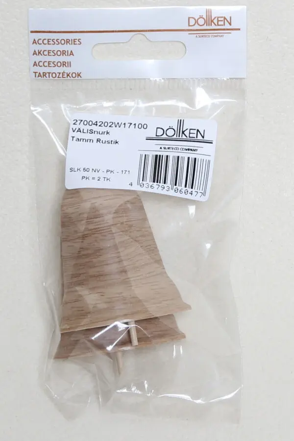 VÄLISNURK plastik SLK50 tamm rustik W171 (2tk pakis)